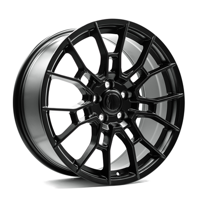 OE+ - TT08 - Black - Matte Black - 19" x 8.5", 40 Offset, 5x114.3 (Bolt pattern), 60.1mm HUB