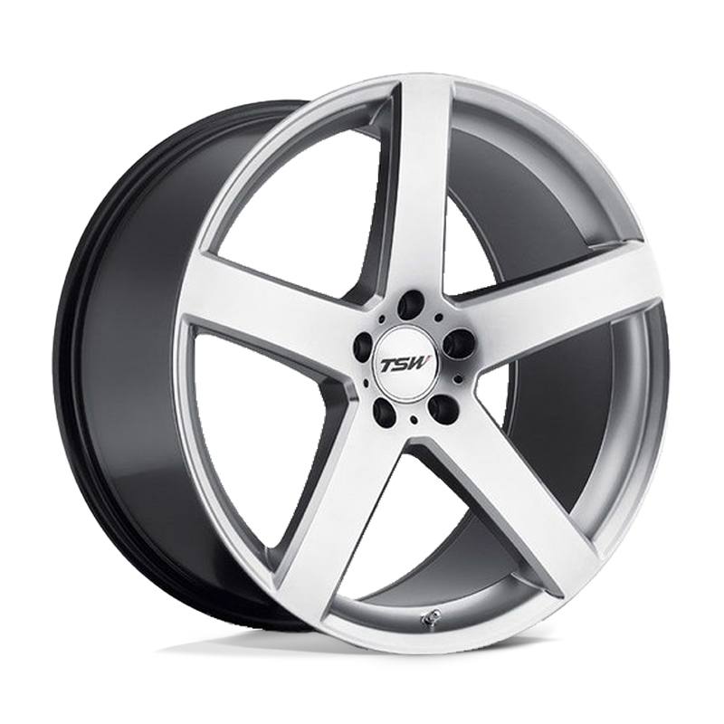 TSW Wheels - RIVAGE - Silver - Hyper Silver - 20" x 8.5", 20 Offset, 5x114.3 (Bolt pattern), 76.1mm HUB