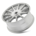 Touren - TR81 - Silver - Gloss Silver - 18" x 8", 38 Offset, 5x108/115 (Bolt pattern), 74.10mm HUB
