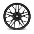 Touren - TF07 - Black - Gloss Black - 20" x 10.5", 40 Offset, 5x112 (Bolt pattern), 66.56mm HUB