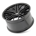 Touren - TF07 - Black - Gloss Black - 20" x 10.5", 45 Offset, 5x114.3 (Bolt pattern), 74.10mm HUB