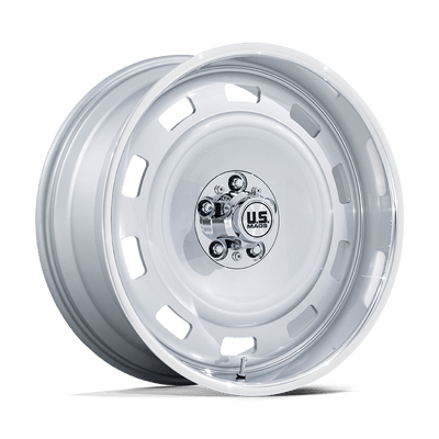 US MAG - SCOTTSDALE - Silver - Silver with Diamond Cut Lip - 20" x 10", 6 Offset, 6x139.7 (Bolt pattern), 106.1mm HUB