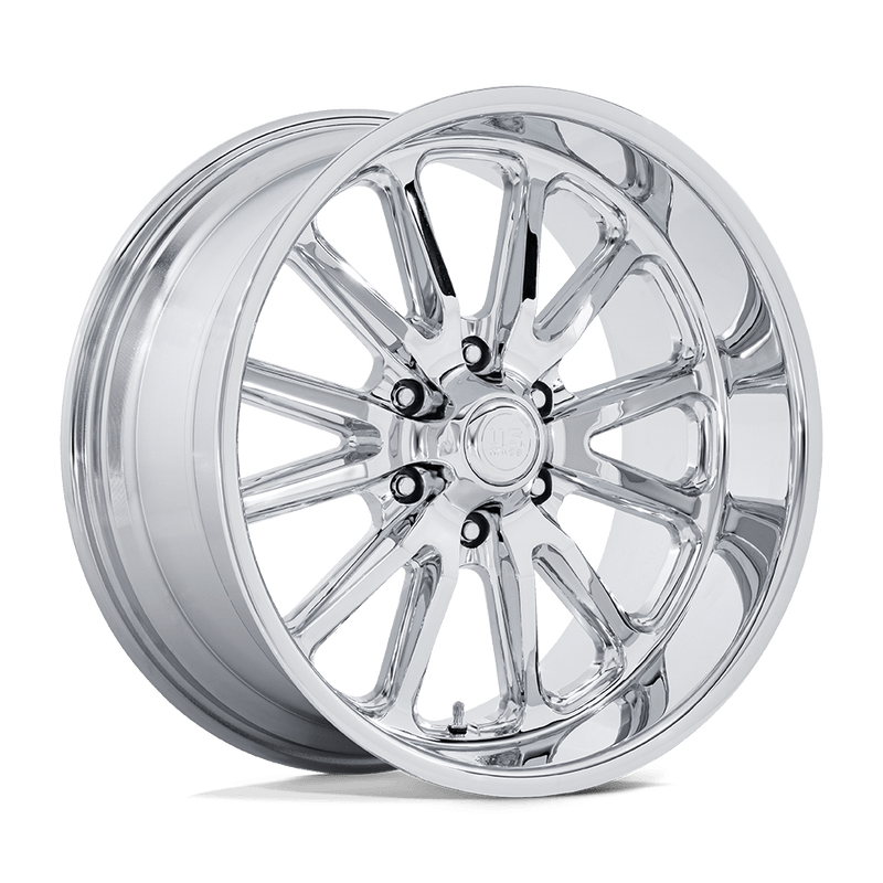 US MAG - UC145 RAMBLER 6 - Polished - Chrome Plated - 20" x 8", 1 Offset, 6x139.7 (Bolt pattern), 106.1mm HUB