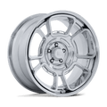 US MAG - UC147 FLAGSTAFF - Chrome - 20" x 8.5", 1 Offset, 5x127 (Bolt pattern), 78.1mm HUB