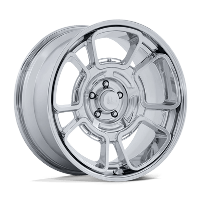 US MAG - UC147 FLAGSTAFF - Chrome - 20" x 8.5", 1 Offset, 5x127 (Bolt pattern), 78.1mm HUB