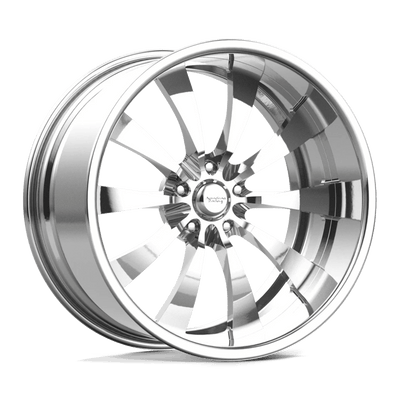 American Racing - VF499 - Chrome - Custom Finishes - 18" x 8", 0 Offset, 5x120.65 (Bolt pattern), 72.60mm HUB