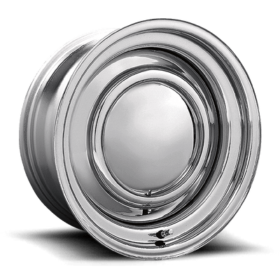 American Racing Vintage - VN31 SMOOTHIE - Polished - Chrome Steel - 15" x 7", 6 Offset, 6x139.7 (Bolt pattern), 108mm HUB