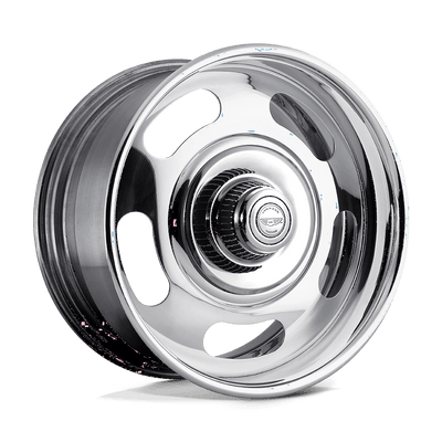American Racing Vintage - VN327 RALLY - Polished - Two-Piece Polished - 18" x 7", 0 Offset, 5x120.65 (Bolt pattern), 83.06mm HUB