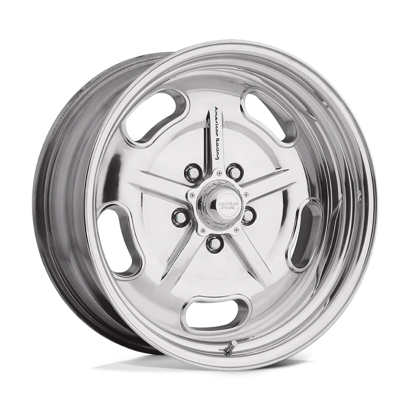 American Racing Vintage - VN471 SALT FLAT SPECIAL - Polished - 17" x 8", 0 Offset, 5x120.65 (Bolt pattern), 83.06mm HUB