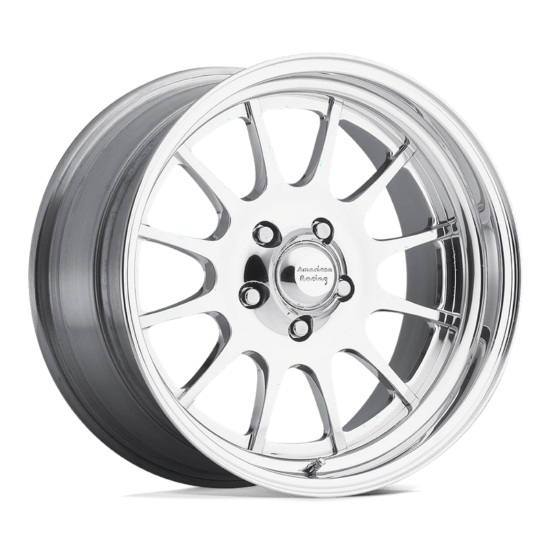 American Racing Vintage - VN477 - Polished - 17" x 8", 6 Offset, 5x120.65 (Bolt pattern), 72.60mm HUB