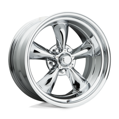 American Racing Vintage - VN915 CLASSIC TORQ THRUST II - Polished - Pvd - 17" x 7", 0 Offset, 5x114.3 (Bolt pattern), 83.06mm HUB