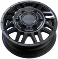 RTX Wheels - Adventure - Black - Satin Black - 16" x 6", 45 Offset, 6x130 (Bolt pattern), 84.1mm HUB