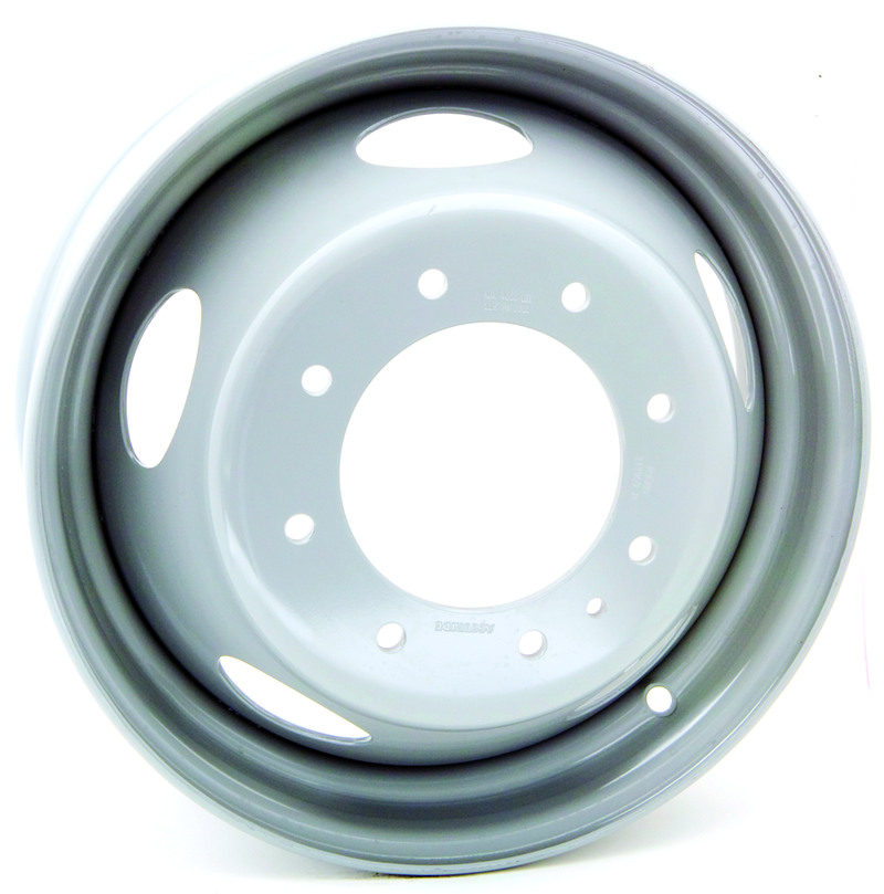 RTX Wheels - Steel Wheel - Grey - 19.5" x 6", 136 Offset, 8x225 (Bolt pattern), 170.10mm HUB