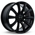 RTX Wheels - Alto - Black - Gloss Black - 19" x 8.5", 35 Offset, 5x120 (Bolt pattern), 64.1mm HUB