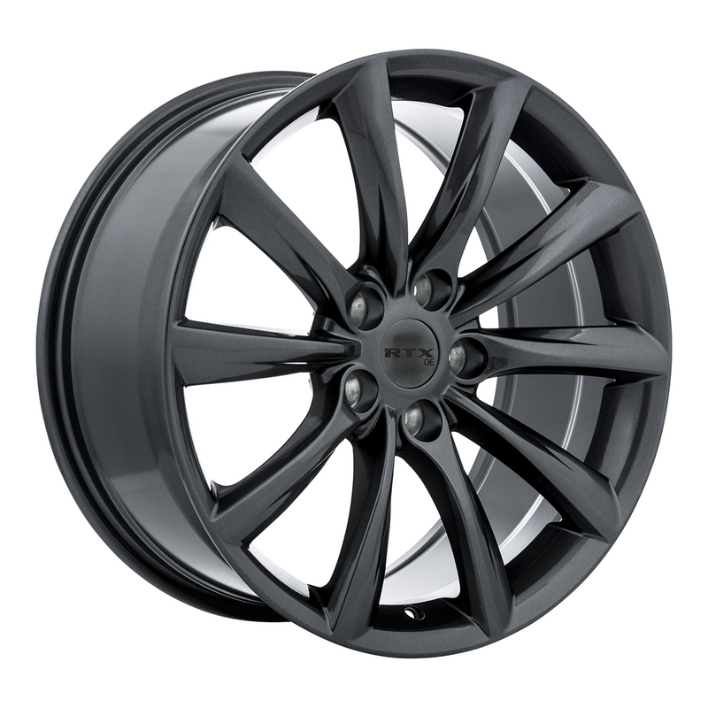 RTX Wheels - Alto - Gunmetal - Gunmetal - 20" x 8.5", 35 Offset, 5x114.3 (Bolt Pattern), 64.1mm HUB