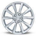 RTX Wheels - Alto - Silver - Hyper Silver - 20" x 8.5", 35 Offset, 5x114.3 (Bolt Pattern), 64.1mm HUB
