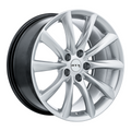 RTX Wheels - Alto - Silver - Hyper Silver - 18" x 8.5", 35 Offset, 5x114.3 (Bolt Pattern), 64.1mm HUB