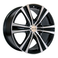 RTX Wheels - Aspen - Black - Black Machined - 17" x 8", 35 Offset, 5x114.3/127 (Bolt Pattern), 73.1mm HUB
