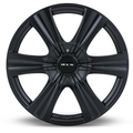 RTX Wheels - Aspen - Black - Satin Black - 17" x 8", 35 Offset, 5x114.3/127 (Bolt Pattern), 73.1mm HUB