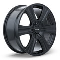 RTX Wheels - Aspen - Black - Satin Black - 18" x 8", 35 Offset, 5x114.3/127 (Bolt Pattern), 73.1mm HUB
