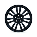 RTX Wheels - Aura - Black - Gloss Black - 15" x 6.5", 38 Offset, 5x100 (Bolt pattern), 54.1mm HUB
