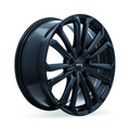 RTX Wheels - Aura - Black - Gloss Black - 16" x 7", 38 Offset, 5x100 (Bolt pattern), 54.1mm HUB