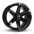 RTX Wheels - Beast - Black - Gloss Black - 20" x 9.5", 10 Offset, 6x139.7 (Bolt Pattern), 106.1mm HUB