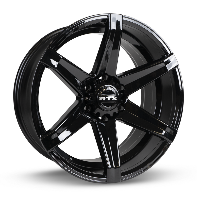 RTX Wheels - Beast - Black - Gloss Black - 20" x 9.5", 10 Offset, 6x135 (Bolt Pattern), 87.1mm HUB