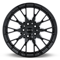 RTX Wheels - Beyreuth - Black - Gloss Black - 19" x 9", 40 Offset, 5x112 (Bolt Pattern), 66.6mm HUB
