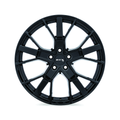 RTX Wheels - Brumen - Black - Gloss Black - 21" x 9.5", 32 Offset, 5x112 (Bolt pattern), 66.6mm HUB