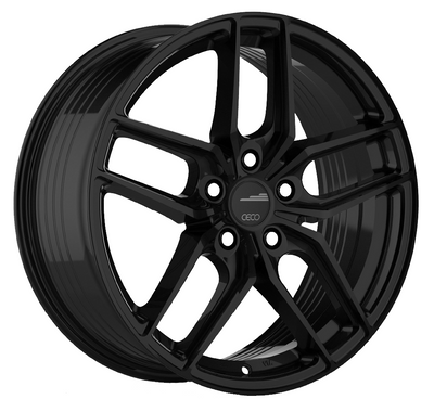 Ceco Wheels - C01 - Black - 18" x 8", 40 Offset, 5x114.3 (Bolt pattern), 73.1mm HUB