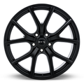 RTX Wheels - CJ01 - Black - Satin Black - 20" x 9", 35 Offset, 5x127 (Bolt Pattern), 71.5mm HUB