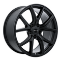 RTX Wheels - CJ01 - Black - Satin Black - 20" x 9", 35 Offset, 5x127 (Bolt Pattern), 71.5mm HUB