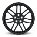 RTX Wheels - Cambridge - Black - Gloss Black - 17" x 7", 40 Offset, 5x100 (Bolt Pattern), 54.1mm HUB