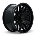 RTX Wheels - Claw - Black - Gloss Black - 20" x 9", 0 Offset, 8x180 (Bolt pattern), 125.0mm HUB