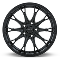 RTX Wheels - Concorde - Black - Satin Black - 17" x 7.5", 40 Offset, 5x112 (Bolt Pattern), 66.6mm HUB