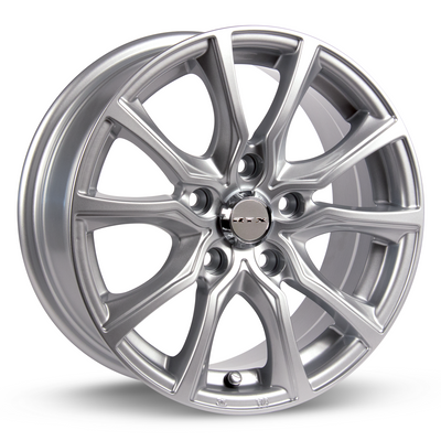 RTX Wheels - Contour - Silver - Silver - 18" x 8", 42 Offset, 5x108 (Bolt Pattern), 73.1mm HUB