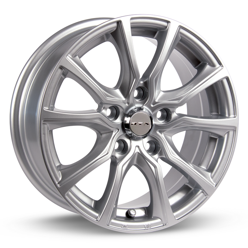 RTX Wheels - Contour - Silver - Silver - 16" x 7", 40 Offset, 5x108 (Bolt Pattern), 63.4mm HUB