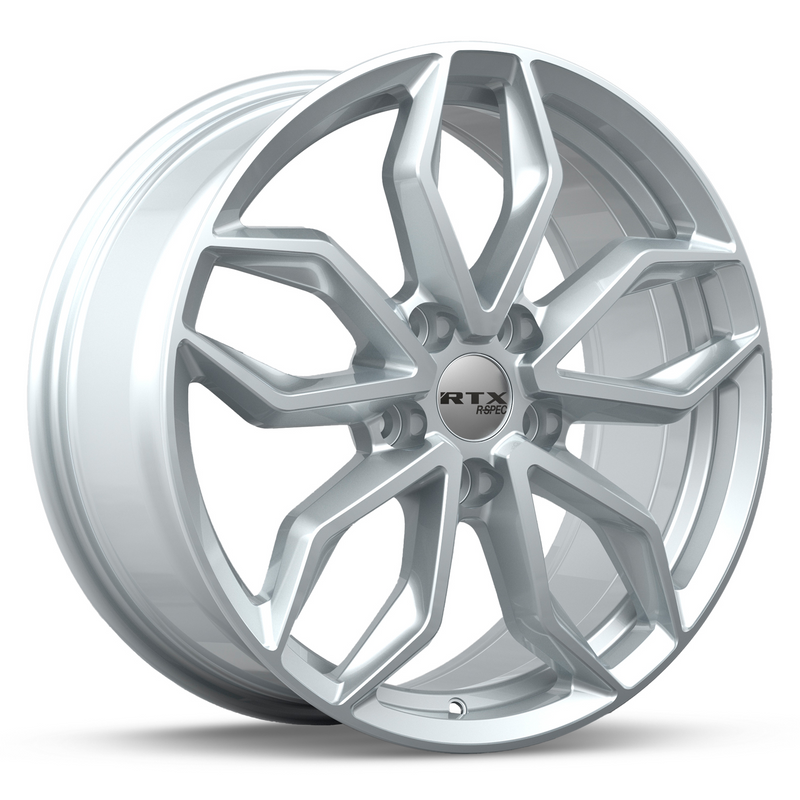 RTX Wheels - Corsa - Silver - Hyper Silver - 19" x 7.5", 45 Offset, 5x108 (Bolt pattern), 63.4mm HUB