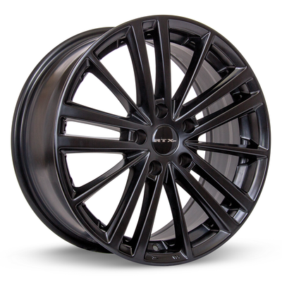 RTX Wheels - Cosmos - Black - Satin Black - 16" x 7", 40 Offset, 5x100 (Bolt Pattern), 56.1mm HUB
