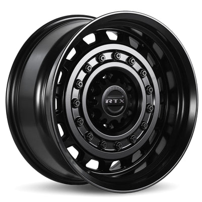 RTX Wheels - Crusader - Black - Satin Black - 20" x 9", 0 Offset, 6x139.7 (Bolt pattern), 106.1mm HUB