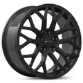 RTX Wheels - D01 - Black - Gloss Black - 18" x 8", 45 Offset, 5x114.3 (Bolt pattern), 67.10mm HUB