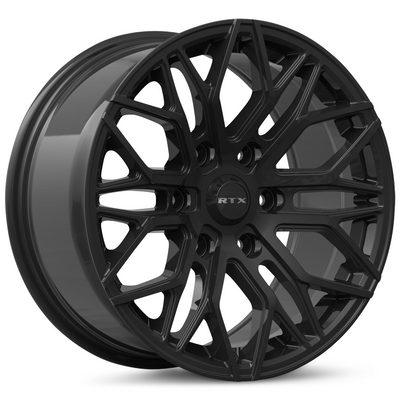 RTX Wheels - D01 - Black - Gloss Black - 19" x 8.5", 40 Offset, 6x132 (Bolt pattern), 74.50mm HUB