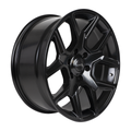 RTX Wheels - Dallas - Black - Satin Black - 20" x 9", 18 Offset, 6x139.7 (Bolt Pattern), 78.1mm HUB