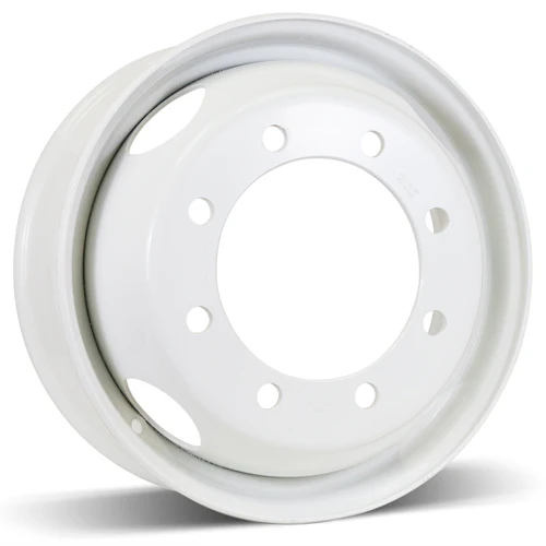 RTX Wheels - Steel Wheel - White - 17.5" x 6.75", 140 Offset, 8x275 (Bolt pattern), 221.00mm HUB