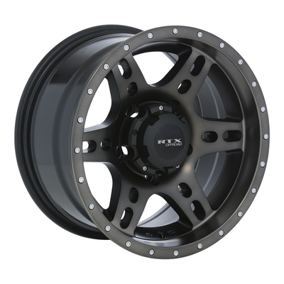 RTX Wheels - Delta - Bronze - Black Machined Tinted Bronze - 15" x 6", 0 Offset, 5x114.3 (Bolt Pattern), 81mm HUB