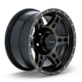 RTX Wheels - Delta - Bronze - Black Machined Tinted Bronze - 15" x 6", 0 Offset, 5x114.3 (Bolt Pattern), 81mm HUB