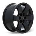 RTX Wheels - Denver - Black - Satin Black - 17" x 8", 30 Offset, 6x120 (Bolt Pattern), 67.1mm HUB