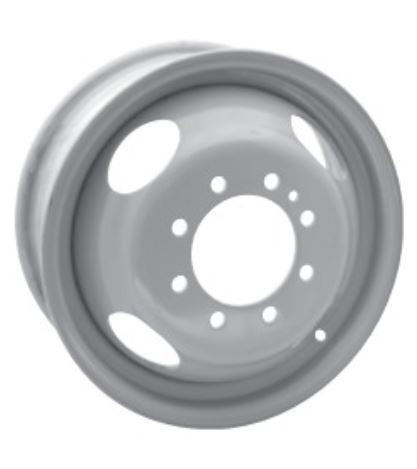 RTX Wheels - Steel Wheel - Grey - Grey - 16" x 6", 136 Offset, 8x165.1 (Bolt Pattern), 121.3mm HUB