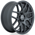 RTX Wheels - Envy - Gunmetal - Matte Gunmetal - 17" x 7.5", 38 Offset, 5x100 (Bolt Pattern), 73.1mm HUB